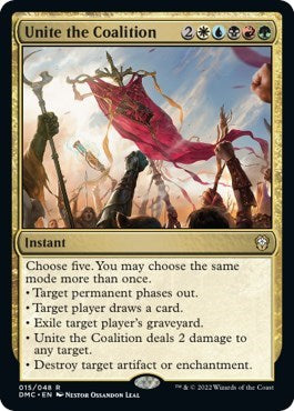 Unite the Coalition (Commander: Dominaria United) Light Play