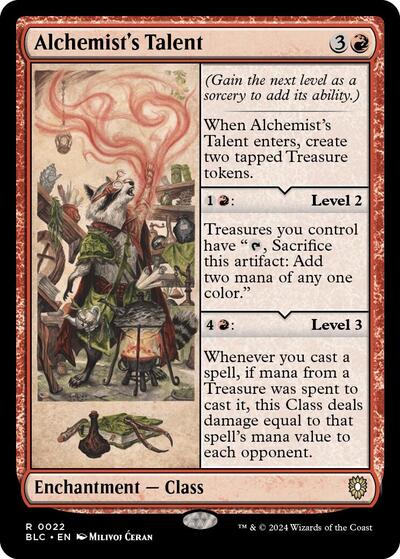 Alchemist's Talent (Commander: Bloomburrow) Light Play