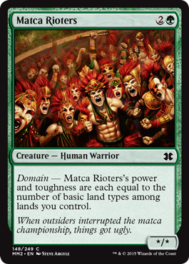 Matca Rioters (Modern Masters 2015) Light Play