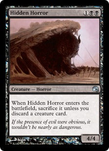 Hidden Horror (Premium Deck Series: Graveborn) Light Play Foil