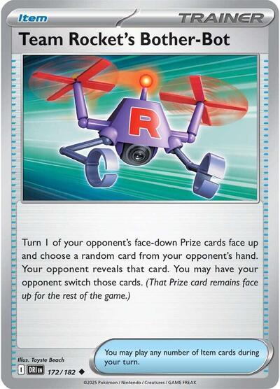 Team Rocket's Bother-Bot (SV10: Destined Rivals) Light Play
