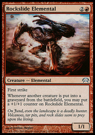 Rockslide Elemental (Planechase) Light Play