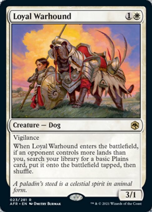 Loyal Warhound (Adventures in the Forgotten Realms) Light Play