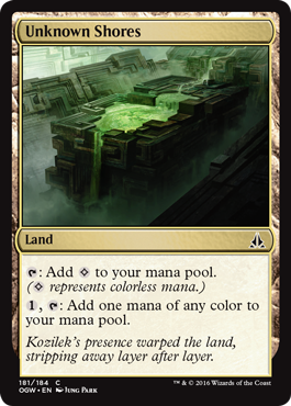 Unknown Shores (Oath of the Gatewatch) Light Play
