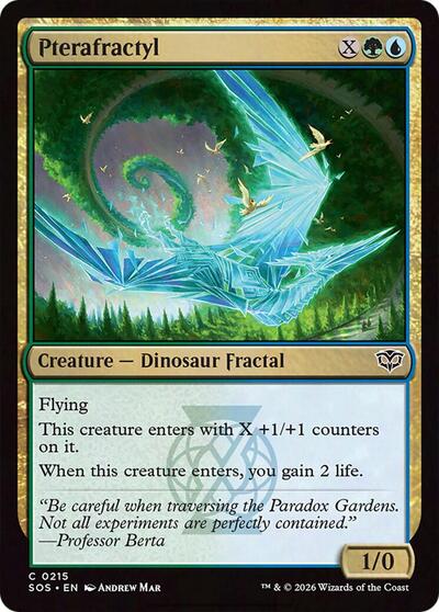 Pterafractyl (Secrets of Strixhaven) Light Play