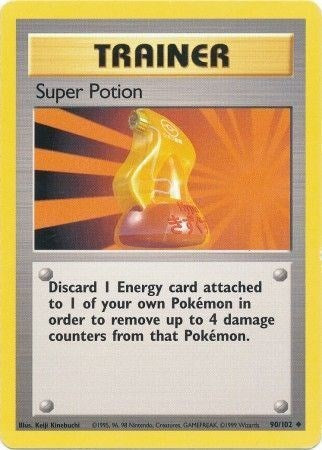Super Potion (Base Set) Medium Play