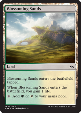 Blossoming Sands (Fate Reforged) Light Play