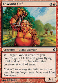 Lowland Oaf (Lorwyn) Light Play