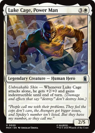 Luke Cage, Power Man (Marvel Super Heroes) Light Play