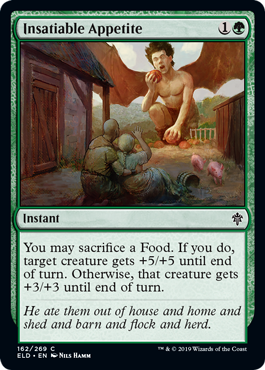 Insatiable Appetite (Throne of Eldraine) Light Play