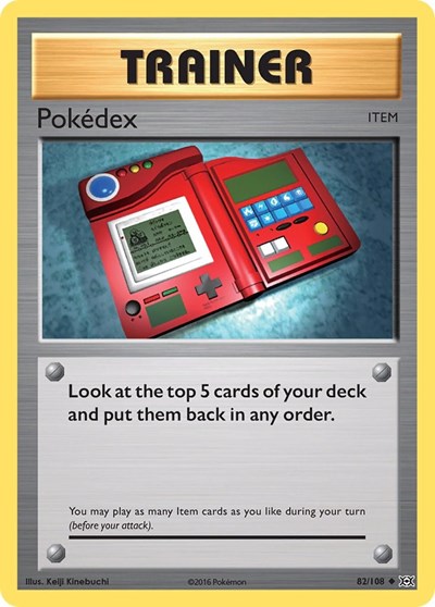 Pokedex (XY - Evolutions) Medium Play