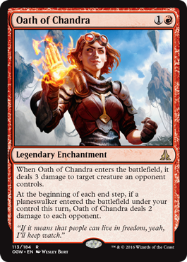 Oath of Chandra (Oath of the Gatewatch) Light Play