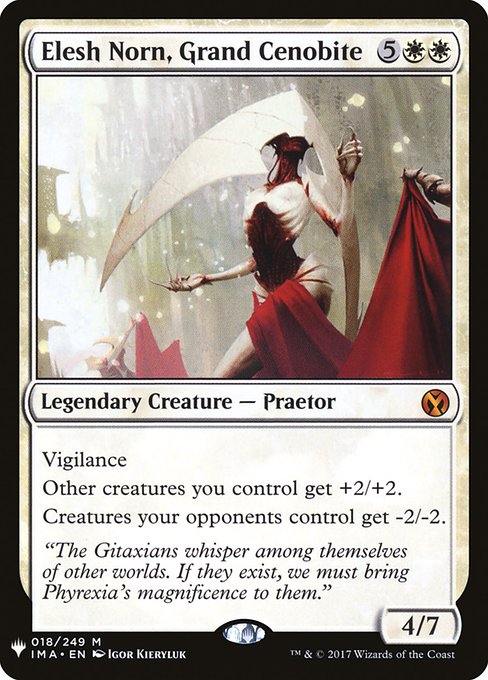 Elesh Norn, Grand Cenobite (Mystery Booster) Light Play