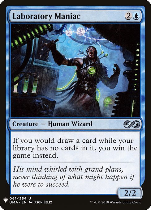 Laboratory Maniac (Mystery Booster) Light Play