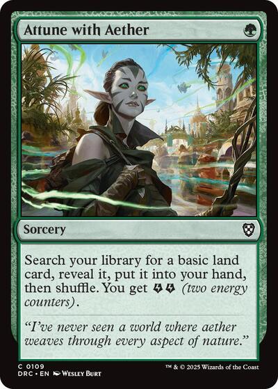 Attune with Aether (Commander: Aetherdrift) Light Play