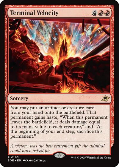 Terminal Velocity (Edge of Eternities) Light Play