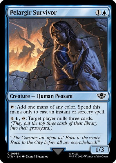Pelargir Survivor (Universes Beyond: The Lord of the Rings: Tales of Middle-earth) Light Play