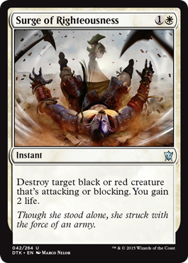 Surge of Righteousness (Dragons of Tarkir) Light Play