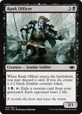 Rank Officer (Modern Horizons) Light Play