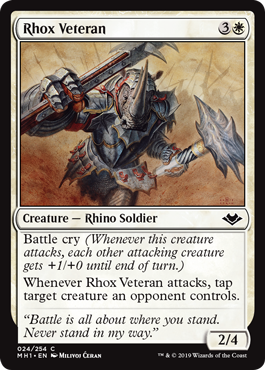 Rhox Veteran (Modern Horizons) Light Play