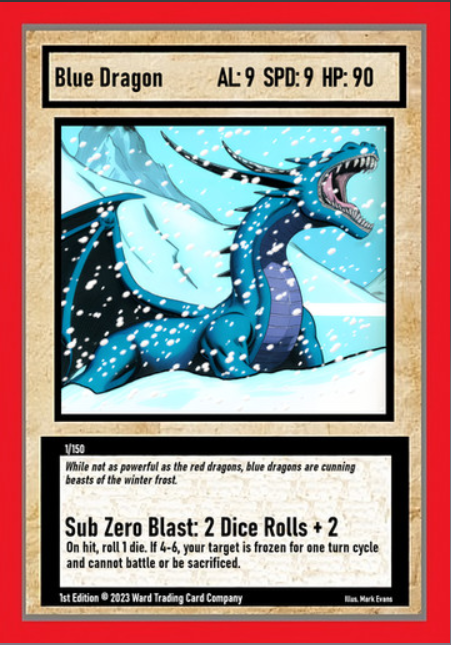 001/150 Blue Dragon - Epic