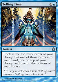 Telling Time (Ravnica) Medium Play