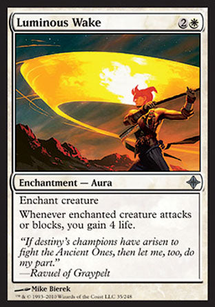 Luminous Wake (Rise of the Eldrazi) Medium Play