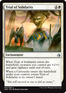 Trial of Solidarity (Amonkhet) Light Play