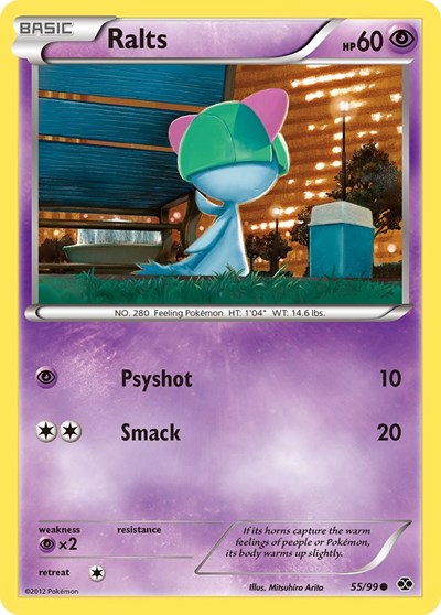 Ralts (Next Destinies) Light Play