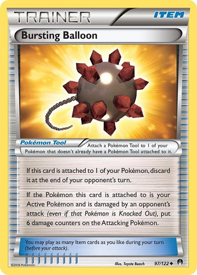 Bursting Balloon (XY - BREAKpoint) Medium Play