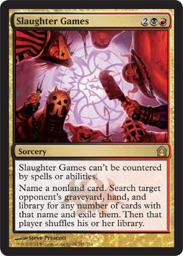Slaughter Games (Return to Ravnica) Light Play