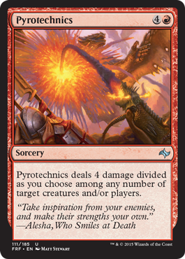 Pyrotechnics (Fate Reforged) Light Play