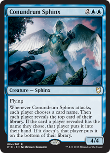 Conundrum Sphinx (Commander 2018) Medium Play