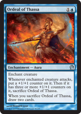 Ordeal of Thassa (Theros) Light Play Foil