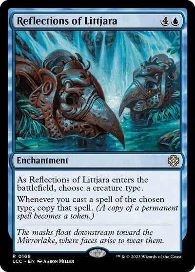 Reflections of Littjara (Commander: The Lost Caverns of Ixalan) Light Play