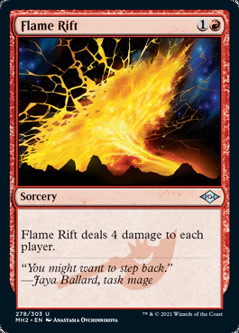 Flame Rift (Modern Horizons 2) Light Play Foil