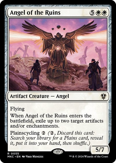 Angel of the Ruins (Commander: Murders at Karlov Manor) Light Play