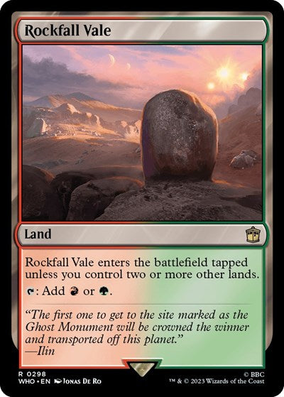 Rockfall Vale (Universes Beyond: Doctor Who) Light Play