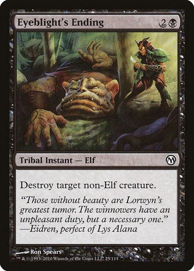 Eyeblight's Ending (Duels of the Planeswalkers) Light Play