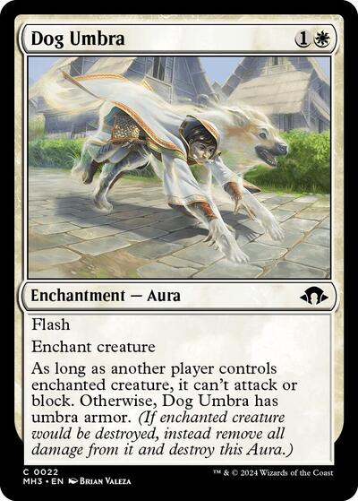 Dog Umbra (Modern Horizons 3) Light Play