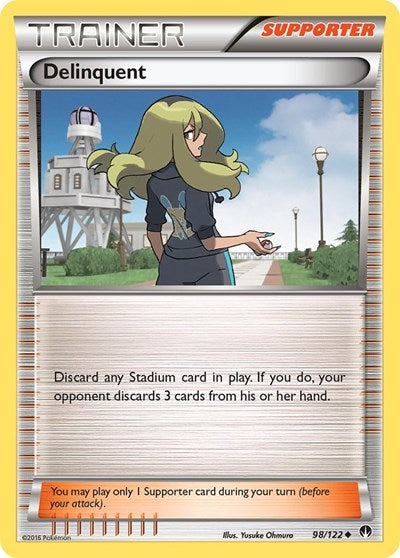 Delinquent (XY - BREAKpoint) Medium Play