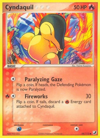Cyndaquil (Unseen Forces) Medium Play