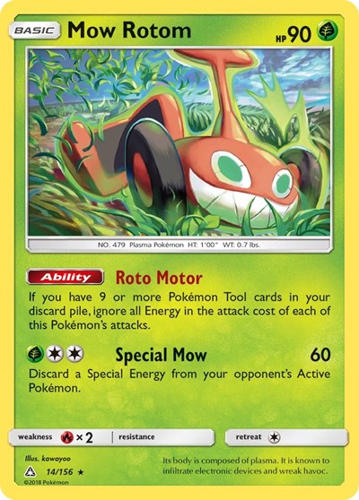 Mow Rotom (SM - Ultra Prism) Light Play