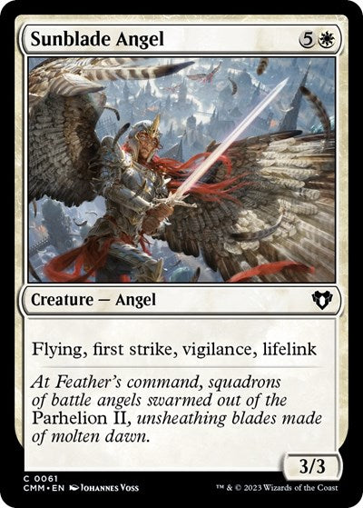 Sunblade Angel (Commander Masters) Light Play