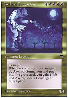 Axelrod Gunnarson (Chronicles) Damaged / Poor