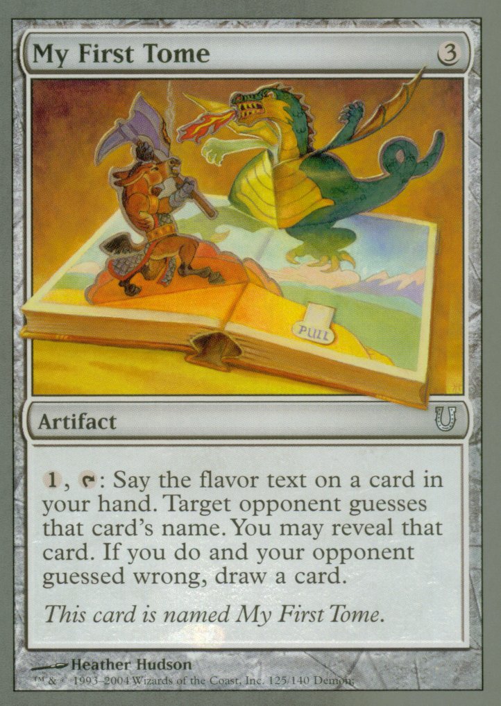 My First Tome (Unhinged) Light Play