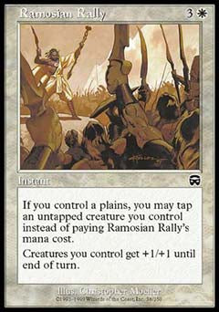 Ramosian Rally (Mercadian Masques) Light Play