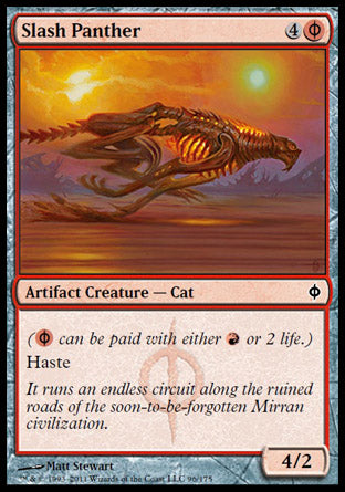 Slash Panther (New Phyrexia) Light Play