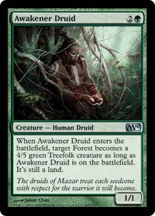 Awakener Druid (Magic 2010 Core Set) Light Play