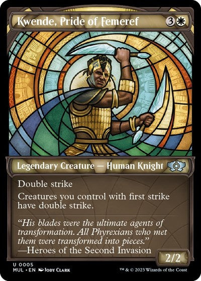 Kwende, Pride of Femeref (March of the Machine: Multiverse Legends) Light Play